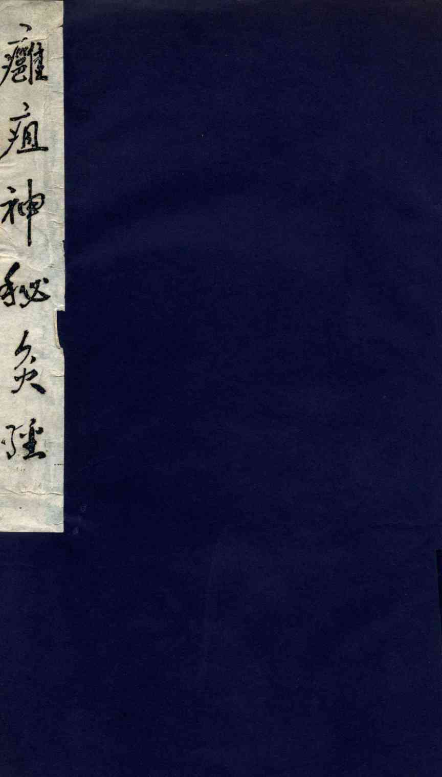 痈疽神秘灸经  全1册
